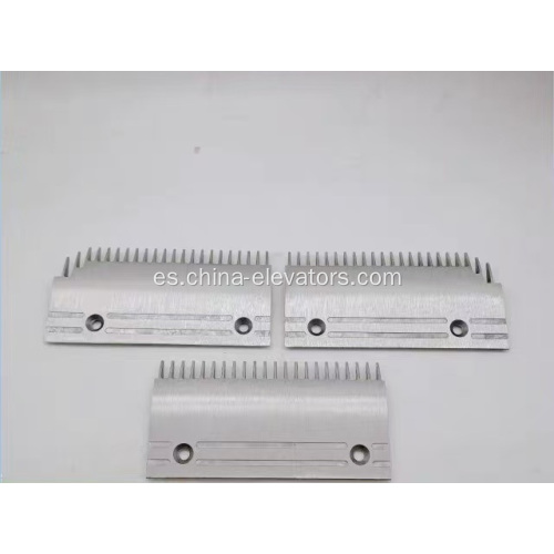 Placa tipo peine de aleación de aluminio para escaleras mecánicas FUJITEC